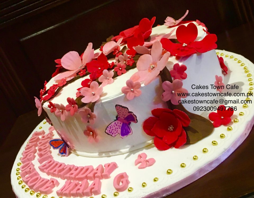 Floral Birthday Cake 16